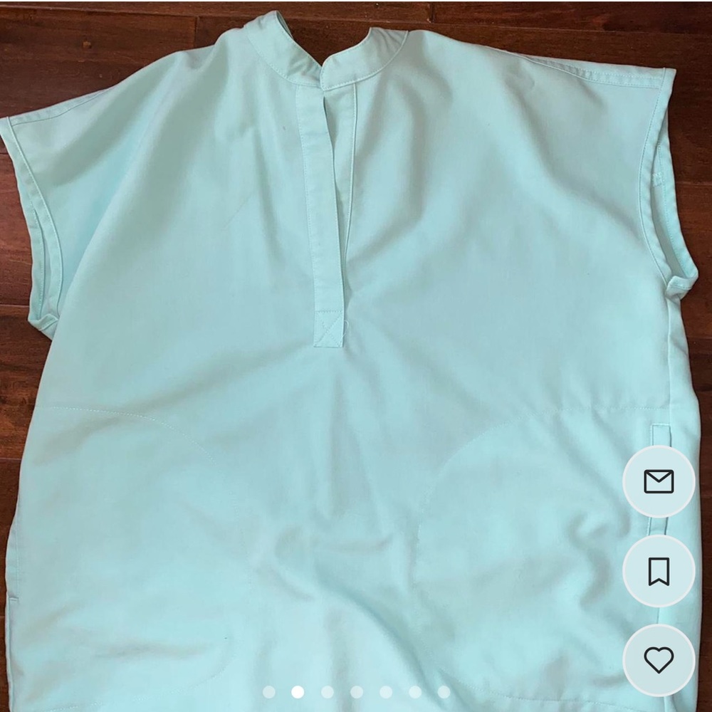 Reposhing my light blue figs scrubs aqua limited edition